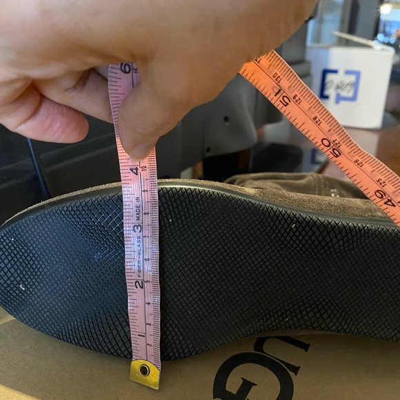 Prada Sport Brown Suede Mid Calf Boot size 37 1/2 - Picture 9 of 9